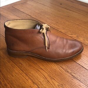 FRYE Men’s Brown Leather Chukka Boots Size 10.5D